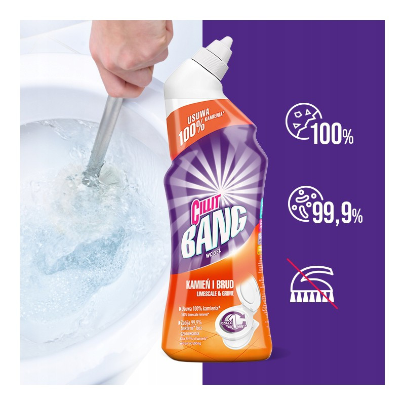 Cillit Bang Kamień i rdza WC  750ml